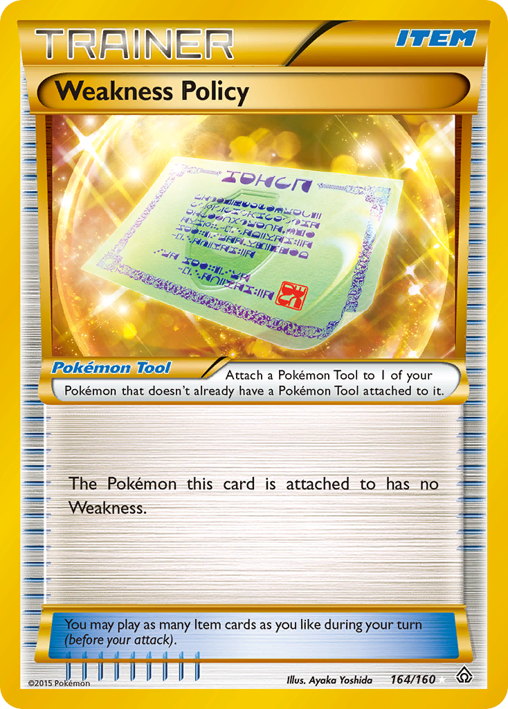 Weakness Policy (164/160) [XY: Primal Clash] | Good Games North