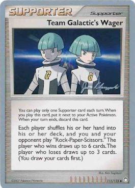 Team Galactic's Wager (115/123) (Psychic Lock - Jason Klaczynski) [World Championships 2008] | Good Games North
