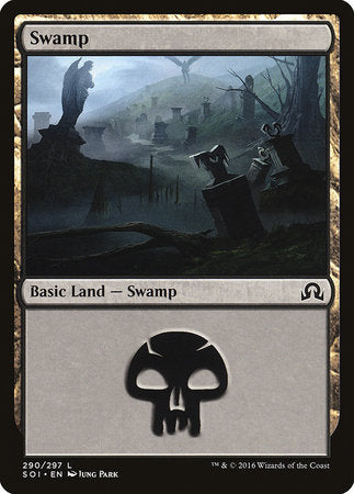Swamp (290) [Shadows over Innistrad] | Good Games North