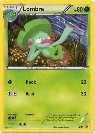 Lombre (6/30) [XY: Trainer Kit 2 - Latias] | Good Games North