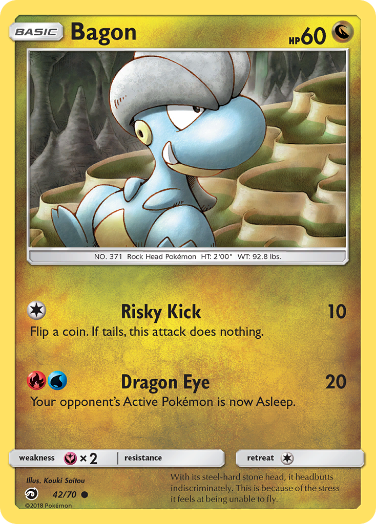 Bagon (42/70) [Sun & Moon: Dragon Majesty] | Good Games North
