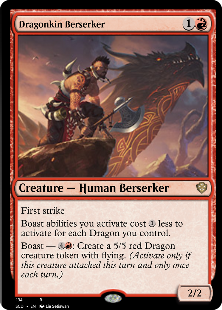 Dragonkin Berserker [Starter Commander Decks] | Good Games North