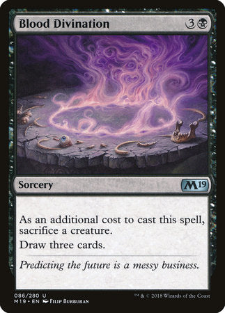 Blood Divination [Core Set 2019] | Good Games North