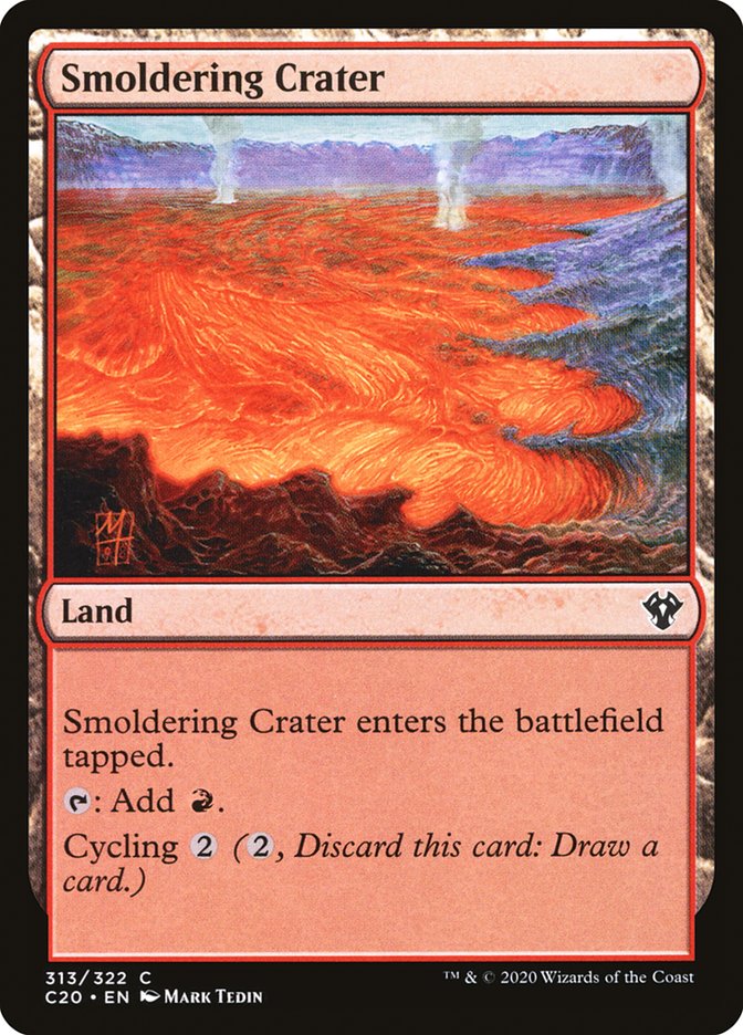 Smoldering Crater [Commander 2020] | Good Games North