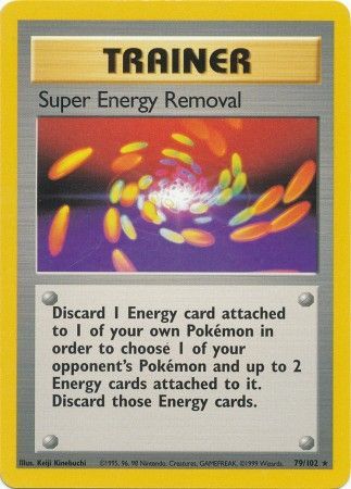 Super Energy Removal (79/102) [Base Set Unlimited] | Good Games North