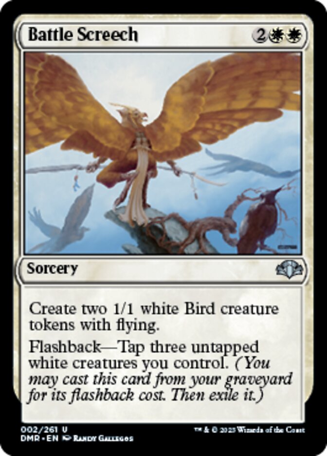 Battle Screech [Dominaria Remastered] | Good Games North