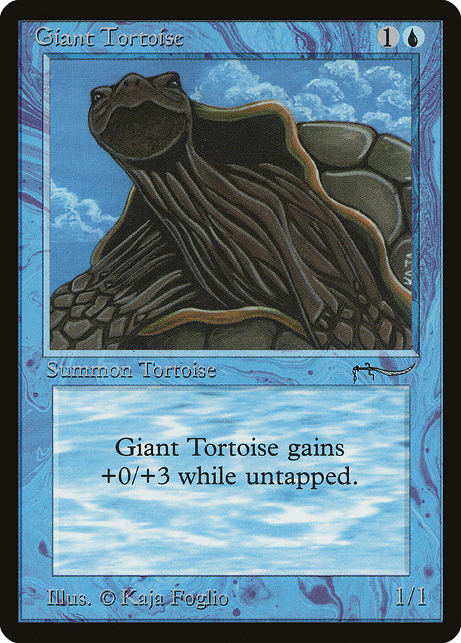 Giant Tortoise (Light Mana Cost) [Arabian Nights] | Good Games North