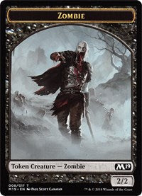 Zombie // Thopter Double-sided Token (Game Night) [Core Set 2019 Tokens] | Good Games North