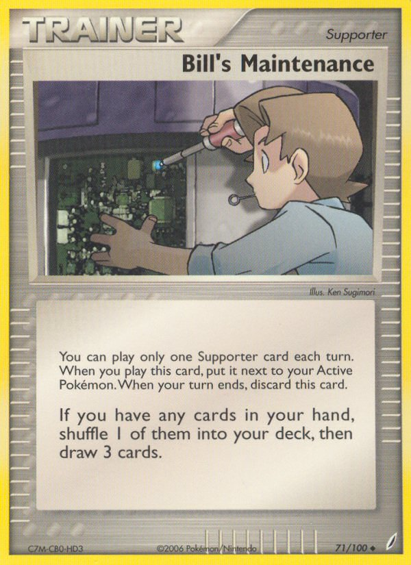 Bill's Maintenance (71/100) [EX: Crystal Guardians] | Good Games North