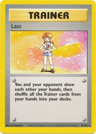 Lass (75/102) [Base Set Unlimited] | Good Games North