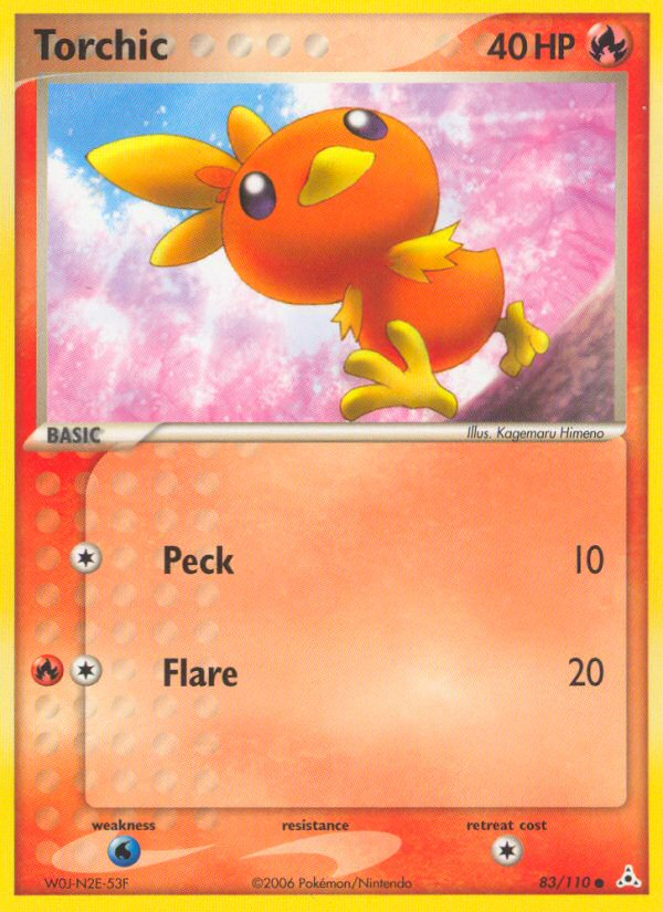 Torchic (83/110) [EX: Holon Phantoms] | Good Games North