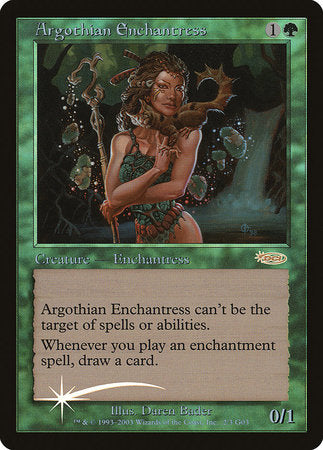 Argothian Enchantress [Judge Gift Cards 2003] | Good Games North