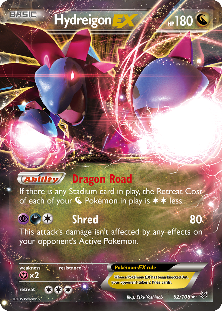 Hydreigon EX (62/108) [XY: Roaring Skies] | Good Games North