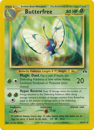 Butterfree (19/75) [Neo Discovery Unlimited] | Good Games North