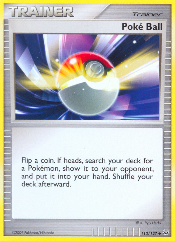 Poke Ball (113/127) [Platinum: Base Set] | Good Games North