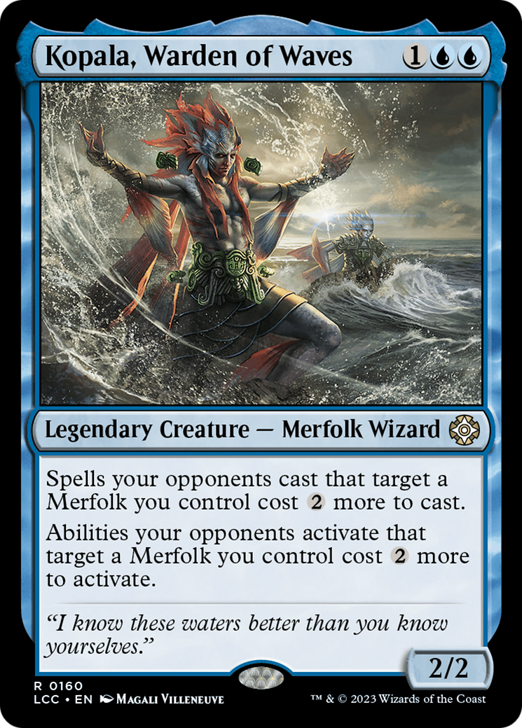 Kopala, Warden of Waves [The Lost Caverns of Ixalan Commander] | Good Games North