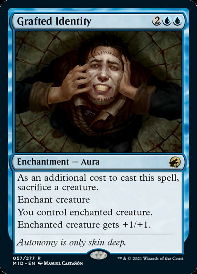 Grafted Identity [Innistrad: Midnight Hunt] | Good Games North
