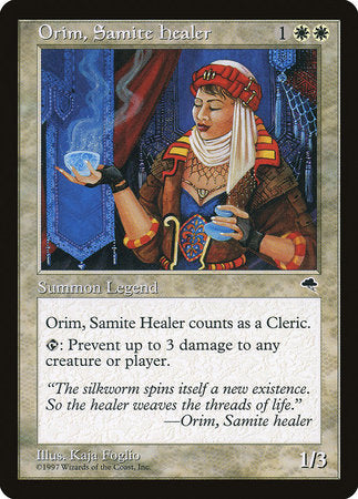 Orim, Samite Healer [Tempest] | Good Games North