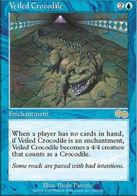 Veiled Crocodile [Urza's Saga] | Good Games North
