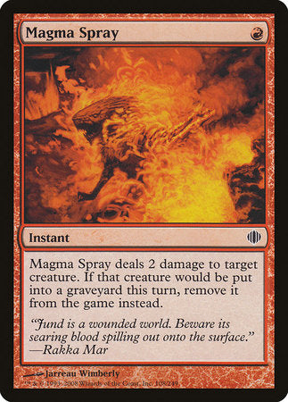 Magma Spray [Shards of Alara] | Good Games North