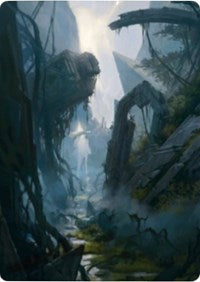 Swamp 2 Art Card [Zendikar Rising Art Series] | Good Games North