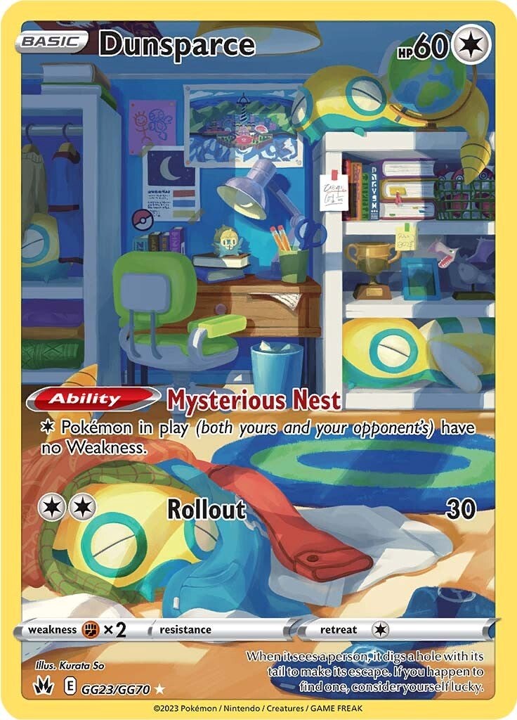 Dunsparce (GG23/GG70) [Sword & Shield: Crown Zenith] | Good Games North