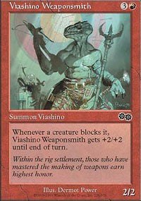 Viashino Weaponsmith [Urza's Saga] | Good Games North