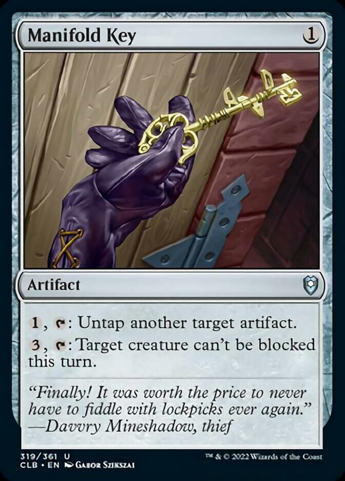 Manifold Key [Commander Legends: Battle for Baldur's Gate] | Good Games North