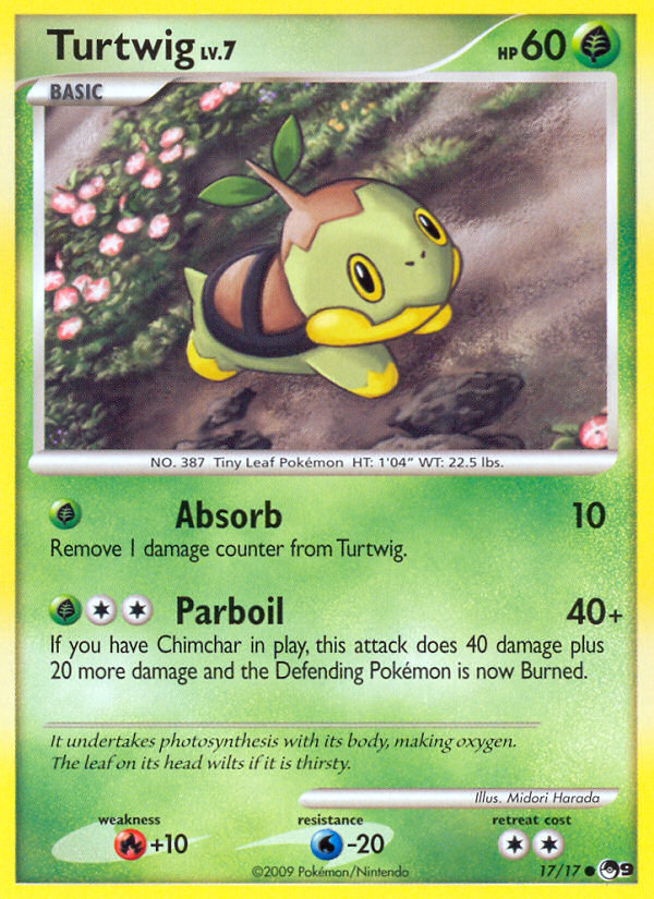 Turtwig (17/17) [POP Series 9] | Good Games North