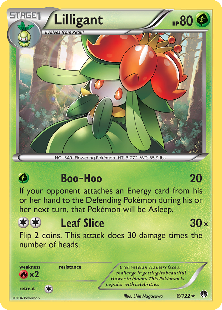 Lilligant (8/122) [XY: BREAKpoint] | Good Games North