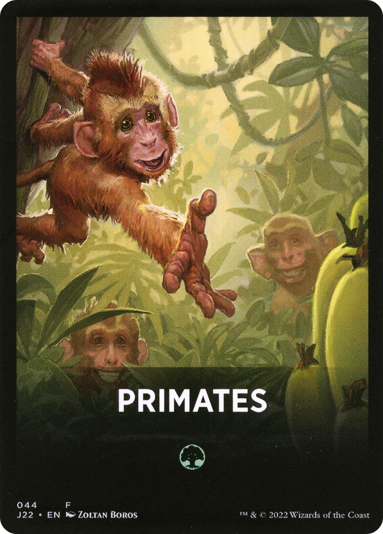 Primates Theme Card [Jumpstart 2022 Front Cards] | Good Games North