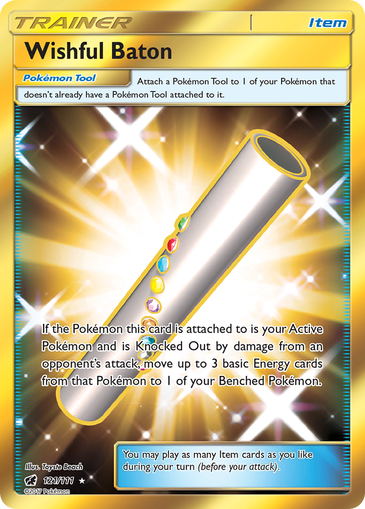 Wishful Baton (121/111) [Sun & Moon: Crimson Invasion] | Good Games North