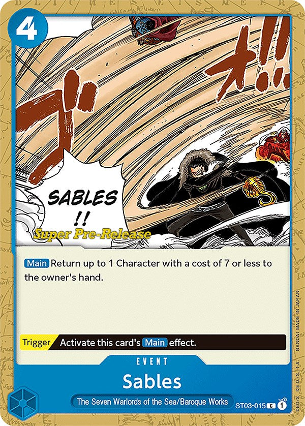 Sables [Super Pre-Release Starter Deck: The Seven Warlords of the Sea] | Good Games North