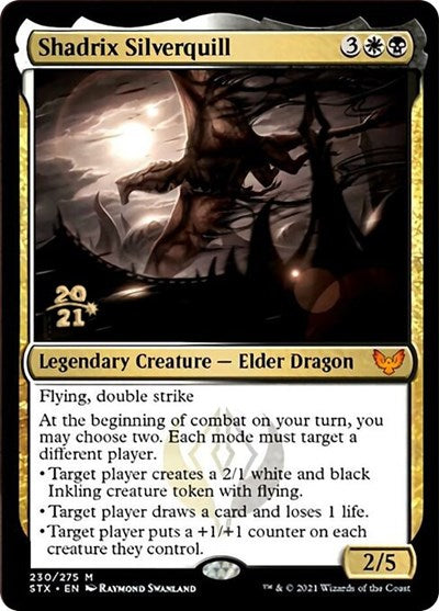 Shadrix Silverquill [Strixhaven: School of Mages Prerelease Promos] | Good Games North