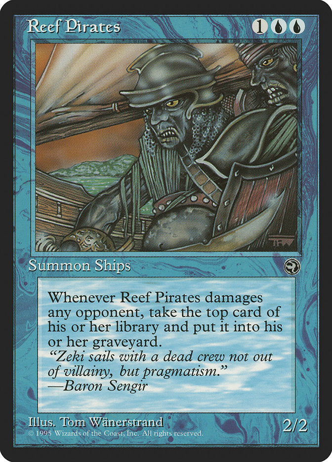 Reef Pirates (Baron Sengir Flavor Text) [Homelands] | Good Games North