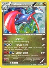Salamence (57/108) (Cosmos Holo) (Blister Exclusive) [XY: Roaring Skies] | Good Games North