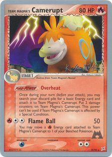 Team Magma's Camerupt (19/95) (Magma Spirit - Tsuguyoshi Yamato) [World Championships 2004] | Good Games North