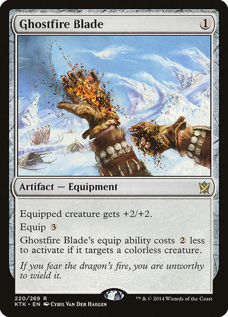 Ghostfire Blade [Khans of Tarkir] | Good Games North