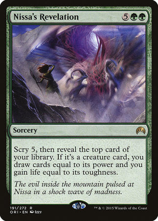 Nissa's Revelation [Magic Origins] | Good Games North