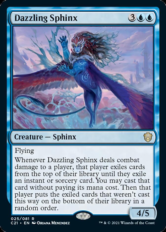 Dazzling Sphinx [Commander 2021] | Good Games North