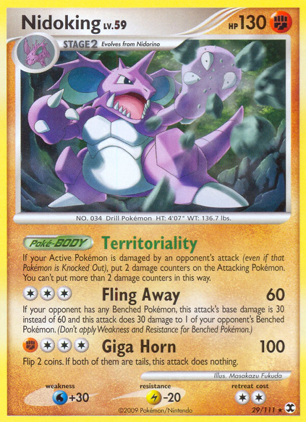 Nidoking (29/111) [Platinum: Rising Rivals] | Good Games North