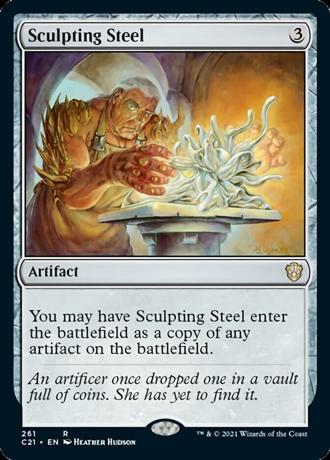 Sculpting Steel [Commander 2021] | Good Games North