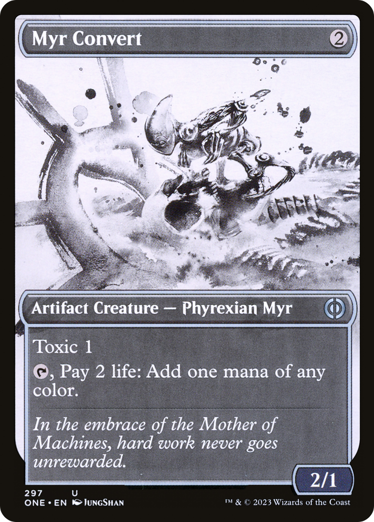 Myr Convert (Showcase Ichor) [Phyrexia: All Will Be One] | Good Games North