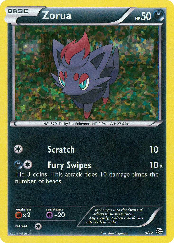 Zorua (9/12) [McDonald's Promos: 2011 Collection] | Good Games North