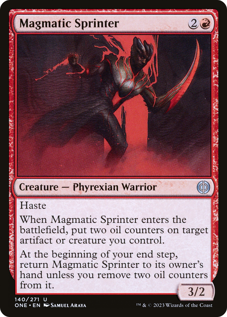 Magmatic Sprinter [Phyrexia: All Will Be One] | Good Games North