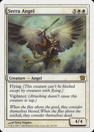 Serra Angel [Ninth Edition] | Good Games North