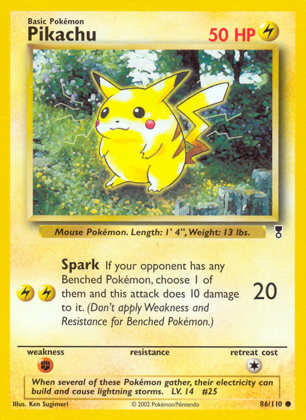 Pikachu (86/110) [Legendary Collection] | Good Games North