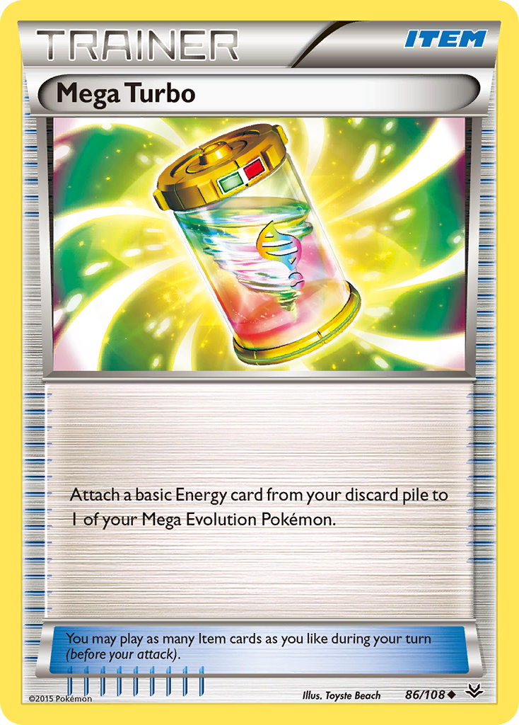 Mega Turbo (86/108) [XY: Roaring Skies] | Good Games North