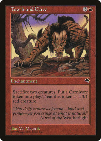 Tooth and Claw [Tempest] | Good Games North