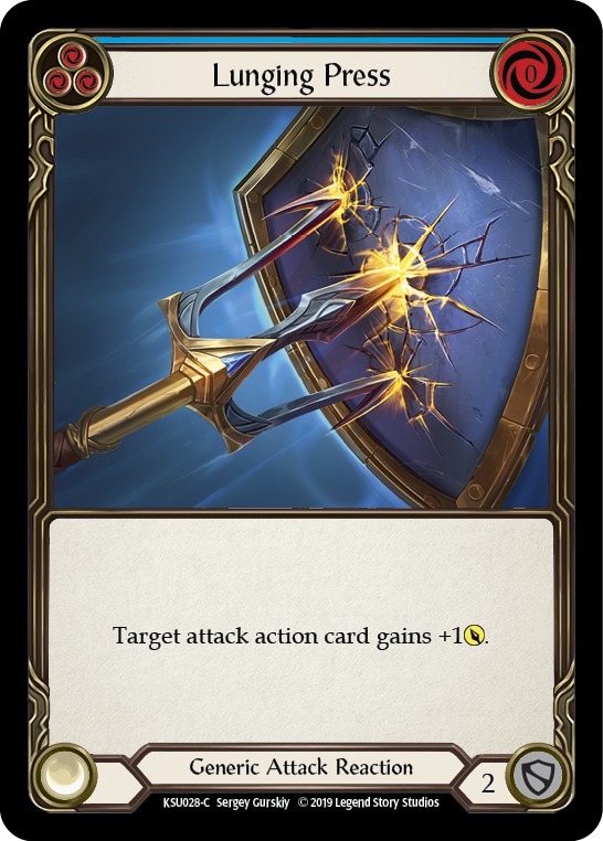 Lunging Press [KSU028-C] 1st Edition Normal | Good Games North